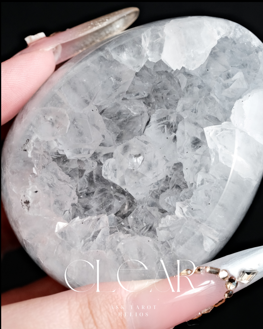 《𝐆𝐋𝐀𝐂𝐈𝐄𝐑・冰川🧊》  白水體｜霧灰白  🔲 水晶瑪瑙系列