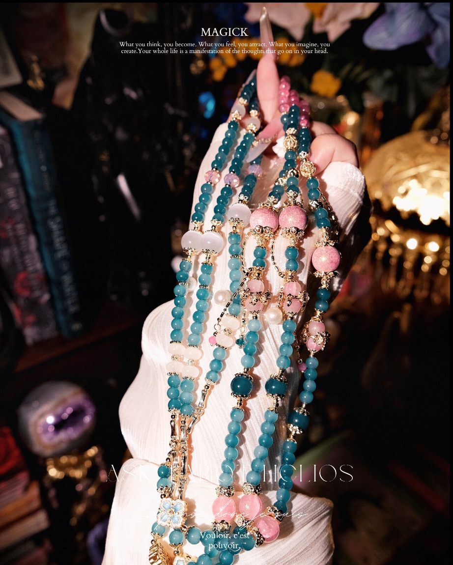 《🌊 青彝結 𝐂𝐲𝐚𝐧 𝐘𝐢 𝐊𝐧𝐨𝐭》清醒自愛 の 魔法飾品🔮 拒絕內耗 x 被尊重