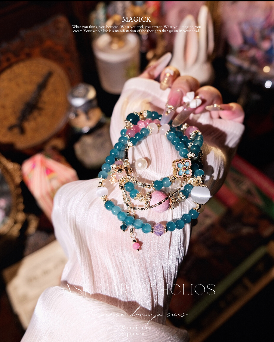《🌊 青彝結 𝐂𝐲𝐚𝐧 𝐘𝐢 𝐊𝐧𝐨𝐭》清醒自愛 の 魔法飾品🔮 拒絕內耗 x 被尊重