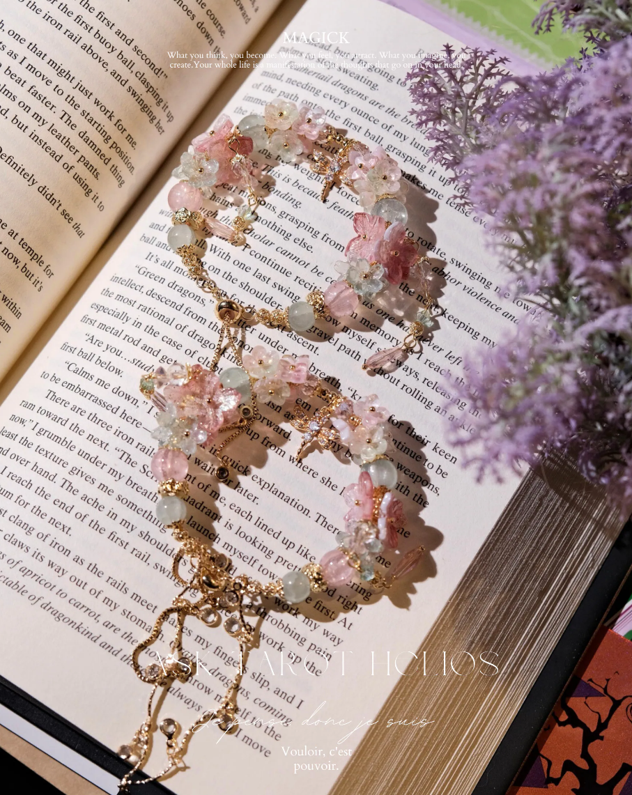 《🌸 𝐅𝐥𝐨𝐫𝐚 𝐋𝐚𝐜𝐞  花綾粉》討人喜歡 の 魔法飾品🔮親和力爆棚💖 好感度up up！！