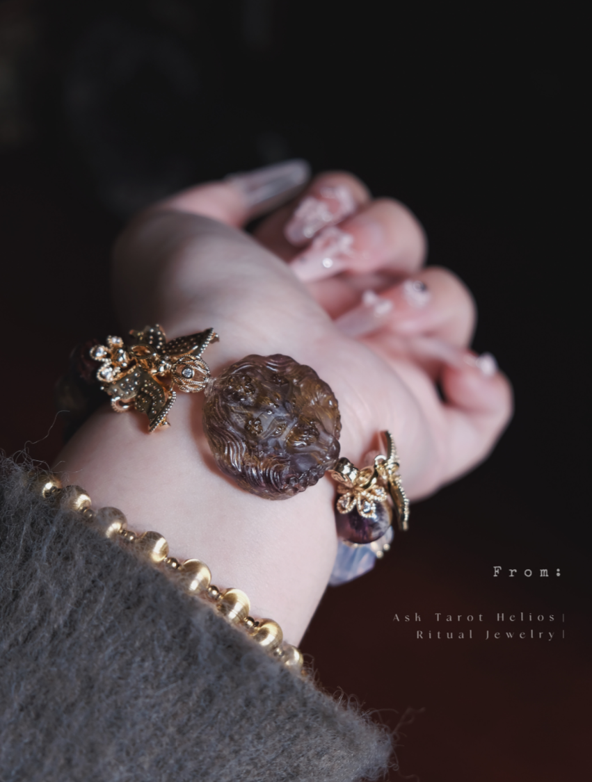 𐄉 ﾟ. ♥․⁺ ✞ 紫黃金芽·極光23 ✨𓂃𓈒 𝑹𝒊𝒕𝒖𝒂𝒍 儀式飾品 🏷🔗*ﾟ. 𓂃 𓈒 解鎖財富屏障，讓金流順勢而來