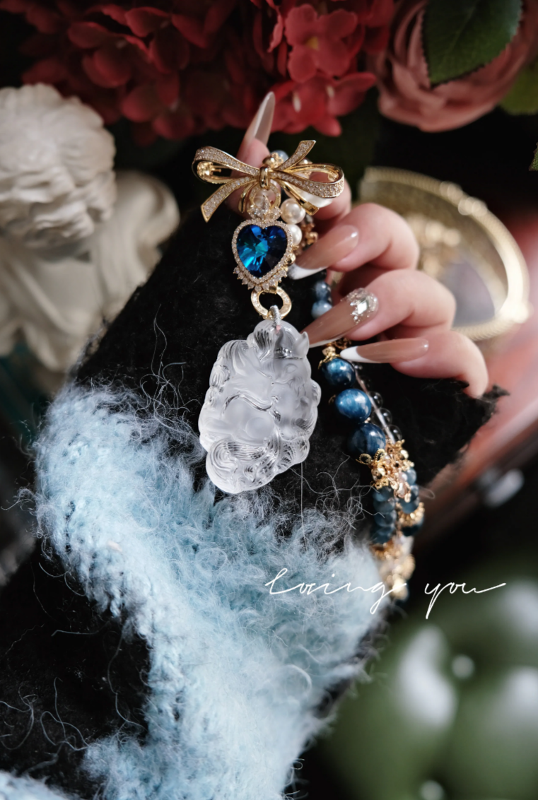 「星願: 雙狐藍寶💙」•°. ࿐ 姻緣順利、願望顯化、受人喜愛、推動發展、生活穩定